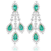Saleh Sallom | Natural Diamonds & Emeralds Set | 110.6 CT | 116 CT